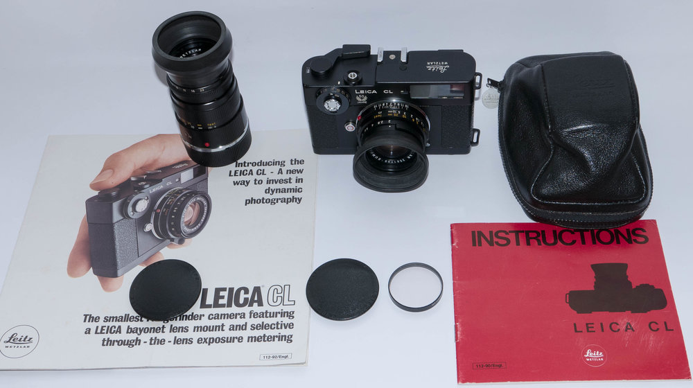 Leica CL 50th Anniversary model from William
